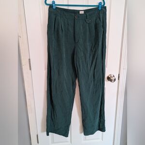 Women's high rise relaxed fit wide leg trouser